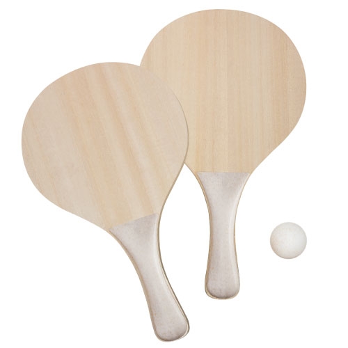 Pelota de Madera en Color MD